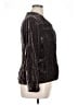 J.Jill 100% Rayon Metallic Brown Jacket Size 16 - photo 4