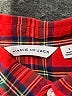 Janie and Jack 100% Cotton Plaid Red Long Sleeve Button-Down Shirt Size 6 - photo 3