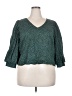 A New Day Green 3/4 Sleeve Blouse Size XXL - photo 1