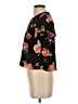 Rewind Black Short Sleeve Blouse Size XS - photo 5