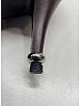 Chanel 100% Leather Argyle Burgundy Heels Size EU 35 - photo 5