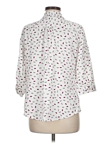 Jones New York Collection 3/4 Sleeve Button-Down Shirt (view 2)
