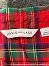 Janie and Jack 100% Cotton Plaid Red Long Sleeve Button-Down Shirt Size 5 - photo 3