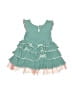 Matilda Jane 100% Polyester Teal Dress Size 3-6 mo - photo 2