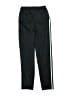 Adidas 100% Polyester Black Track Pants Size 10 - photo 2