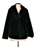 Badgley Mischka 100% Polyester Black Faux Fur Jacket Size L - photo 1
