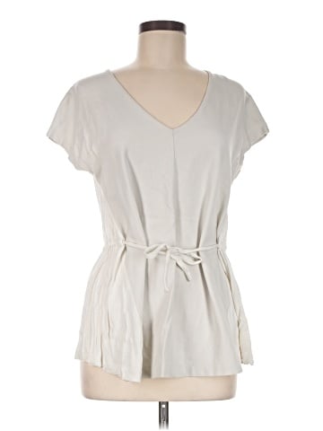Club Monaco Short Sleeve Blouse (view 1)