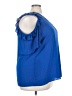 NY Collection 100% Polyester Blue Sleeveless Blouse Size 3X - photo 4