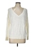 Banana Republic White Pullover Sweater Size Lg Petite - photo 1