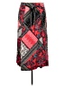 Laundry by Shelli Segal Paisley Red Casual Skirt Size XL - photo 1