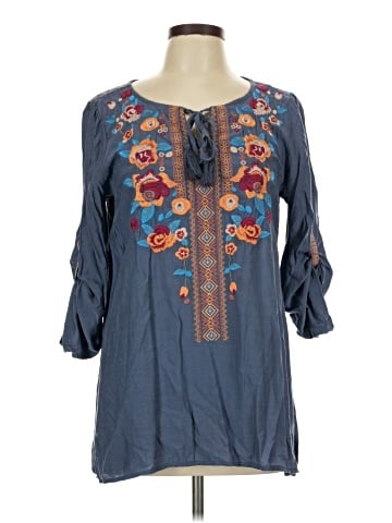 Andree by UNIT 3/4 Sleeve Blouse (view 1)
