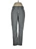 Joie Chevron-herringbone Gray Jeans Size 32 waist - photo 1