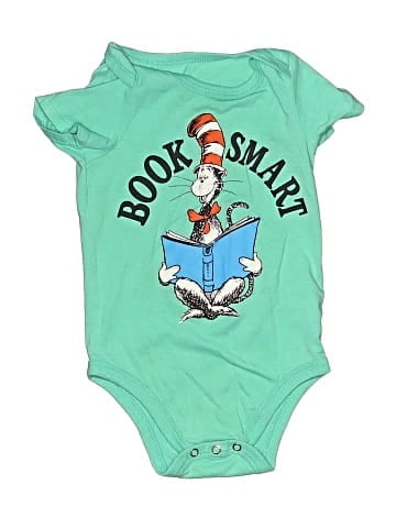 Dr. Seuss Short Sleeve Onesie (view 1)