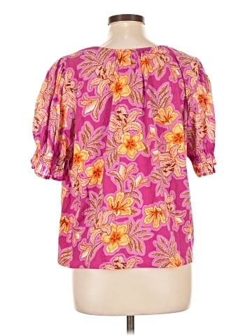 Ann Taylor LOFT Short Sleeve Blouse (view 2)