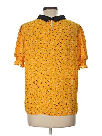 Adrianna Papell Short Sleeve Blouse (view 2)