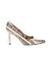 Stacy Adams Houndstooth Ivory Silver Heels Size 7 1/2 - photo 1
