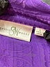 Studio Works Purple 3/4 Sleeve Button-Down Shirt Size L - photo 7