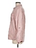 Express 100% Lyocell Pink Long Sleeve Button-Down Shirt Size M - photo 5