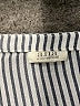 a.n.a. A New Approach 100% Rayon Stripes Silver Short Sleeve Blouse Size XL - photo 7