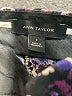 Ann Taylor Print Purple Casual Pants Size 2 - photo 7