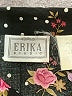 Erika Floral Black Short Sleeve Blouse Size M - photo 4