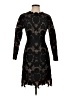 Lela Rose 100% Polyester Hearts Black Cocktail Dress Size XS (estimated) - photo 1