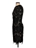 Lela Rose 100% Polyester Hearts Black Cocktail Dress Size XS (estimated) - photo 5