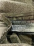 MNG Chevron-herringbone Gray Dress Pants Size 2 - photo 5