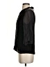 Wrap Black 3/4 Sleeve Blouse Size 4 - photo 5