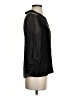 Wrap Black 3/4 Sleeve Blouse Size 4 - photo 4