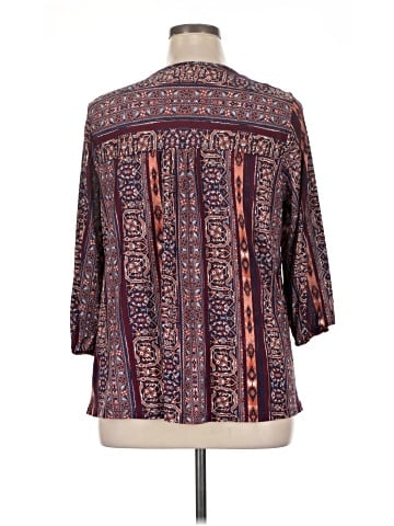 Style&Co 3/4 Sleeve Blouse (view 2)