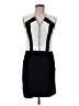 Sandro Color Block Black Cocktail Dress Size Med (2) - photo 1