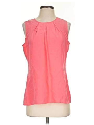Max Studio Sleeveless Silk Top (view 1)