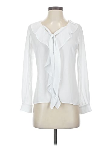 INC International Concepts Long Sleeve Blouse (view 1)