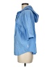 Marc O'Polo Blue 3/4 Sleeve Button-Down Shirt Size M - photo 5
