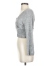 Paper Crane Silver Long Sleeve Top Size XS - photo 5