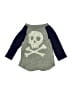 Crewcuts 100% Cotton Gray 3/4 Sleeve T-Shirt Size 3 - photo 1
