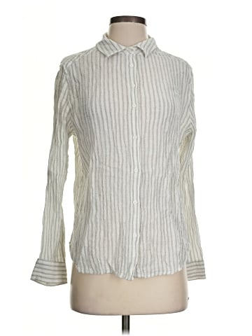 OUTERKNOWN Long Sleeve Blouse (view 1)