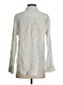 OUTERKNOWN Stripes Silver Long Sleeve Blouse Size S - photo 2