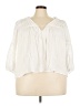 Unbranded Ivory 3/4 Sleeve Blouse Size 4X - photo 1