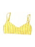 Summersalt Stripes Yellow Swimsuit Top Size 4 - photo 1