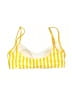 Summersalt Stripes Yellow Swimsuit Top Size 4 - photo 2