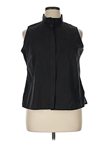 Talbots Sleeveless Button-Down Shirt (view 1)