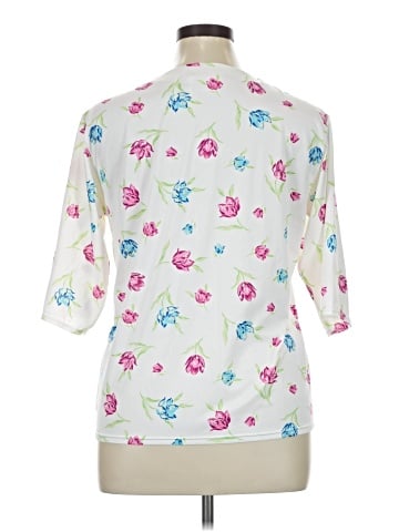 Secret Treasures 3/4 Sleeve Blouse (view 2)