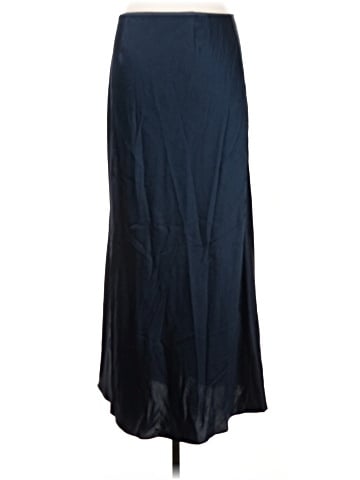 Madewell Satin Maxi Slip Skirt (view 2)