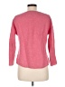 Pure Collection 100% Cashmere Pink Cashmere Pullover Sweater Size 6 - photo 2