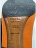 Prada Color Block Orange Heels Size EU 38 1/2 - photo 6