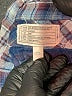 Current/Elliott Plaid Blue Long Sleeve Button-Down Shirt Size XS (0) - photo 7