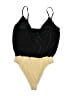 WAYF 100% Polyester Black Bodysuit Size L - photo 2