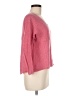 Pure Collection 100% Cashmere Pink Cashmere Pullover Sweater Size 6 - photo 4